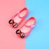 Bowtique Polka Dotty Jelly Sandals (Standard) - Little Palace Store